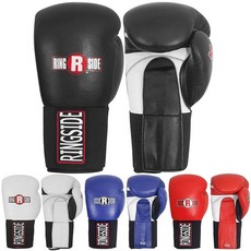 Ringside Imf Tech 스파링 탄성 복싱 글러브 블랙 473.2ml(16온스)
