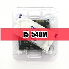 중고 듀얼 코어 쿼드 스레드 CPU 코어 i5-540M i5 540M SLBPG SLBTV 2.5 GHz 3W 35W 소켓 G1 / rPGA98