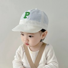 아기 모자 여름 캡모자 P캡 나일론 기 모자 여름 캡모자 P캡 나일론