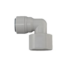 정수기피팅 부품-9.5mm나사산21.2mm 변환 엘형 암나사피팅, 1개