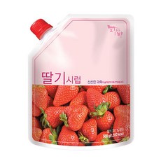 화과방 [화과방] 딸기시럽 500g / 빙수재료 팥빙수, 1