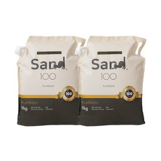 샌드백 플래티넘 벤토나이트 고양이모래, 9kg, 2개