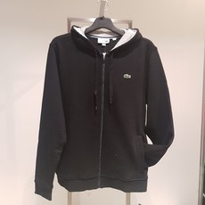 픽스캐주얼 라코스테 LACOSTE 블랙 기모 후드집업(LAHZ04K01-09)