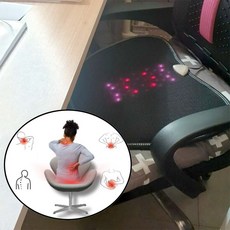 근적외선 좌욕 방석 LED 패드 여성질환 좌욕기 항문 온열기 전립선 관리, 블랙, 1개