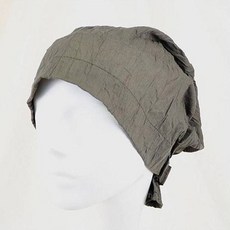 사계절 주름 뒷밴딩 순면 비니 두건 중년 모자