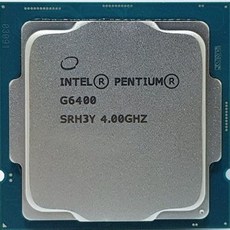 [INTEL] 펜티엄 골드 G6400 벌크 (코멧레이크 리프레시/4.0GHz/4MB/병행수입) - g6400