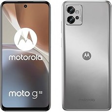 모토로라 모토 G32 듀얼심 128GB ROM + 4GB RAM(GSM만 가능 | CDMA 없음) 공장 공기계 4G/LTE 스마트폰(, 단일옵션, 단일옵션