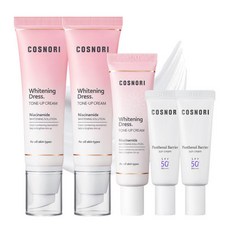 코스노리 화이트닝 드레스 톤업크림 50ml 2개 + 25ml 선크림 10ml