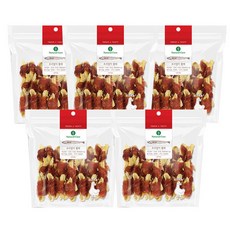  네츄럴코어 오리말이 황태 220g x 5개 애견간식, 없음 