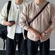 [당일출고] 마틴 합포 원버튼 히든 크롭 숏 오픈 가디건 봄 가을 5컬러