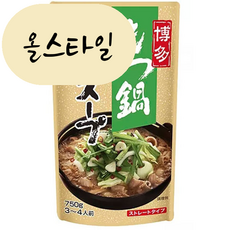 [해외] 다이쇼 하카타 모츠나베 미소 맛 750g 곱창전골 국물 일본직구, 1개