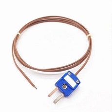열화상카메라 누수탐지기 PTFE 절연 타입 T 열전대 온도 센서 TTT24SLE 110m, 1개, 6. 2m