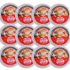 얼큰한 김치우동 컵면 서울시스터즈