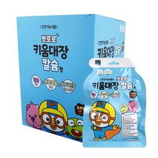 뽀로로 키움대장 칼슘 정 초코맛 24gx10개, 24g, 10개