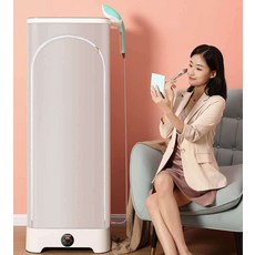 접이식 이동식 스타일러 옷장형 의류 빨래 건조기, CNC 행잉 다림질 더블 레이어