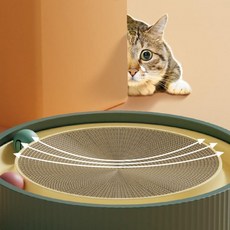 고양이 스크래쳐 공놀이 원형 장난감 리필 스크래쳐, 상품선택, 리필 345mm, 본상품선택, 리필 345mm