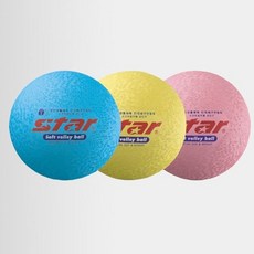 샵원마켓주_스타 소프트 배구공 발리볼 8호 피구 소프트발리볼 배구볼 족구공 수구공 배구공*ro롸, 용#*파랑