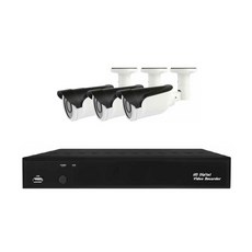 나다텔 400만화소 녹화기 실외 적외선카메라 3개 CCTV풀세트 AP-0405R, AP-0405R(1TB)+UTC-4036R(3개)세트