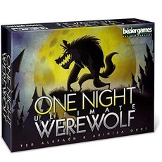 영어보드게임 1+1 대화형 의사 소통 술자리 보드 게임 One Night Ultimate Werewolf, 단일사이즈, 한밤의 늑대인간