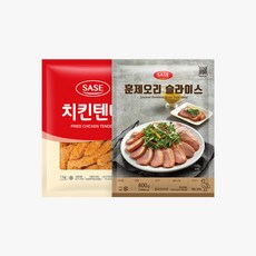사세 치킨텐더 1kg + 훈제오리슬라이스 800g, 1개
