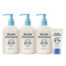 아이보들 유아 샴푸 300mlX3개+트리트먼트 40ml