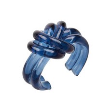 JW앤더슨 18FW 여성 PERSPEX KNOT BRACELET (BLUE) 블루 JY00618D 910/882