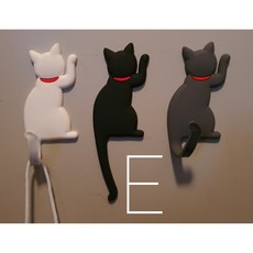 무료배송 자동차 키 마스크 걸이 냉장고 자석 고양이 자석 걸이 자석 마그네틱 다용도 걸이, E