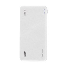 스카이 필 X10 QC3.0 PD 고속충전 보조배터리 10000mAh, SKY-X10PD, 모닝 화이트