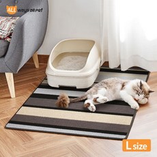 올웨이즈올펫 캣매트 고양이 화장실 모래 매트 L 1200x800, 단품