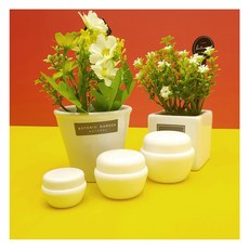 EM03 화장품 크림용기 여행용 소분용 꿀딴지 단지공병 모음, 화이트30g, 1개