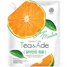 풋풋한제주담은청귤에이드영양성분