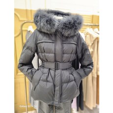 [백화점매장 정품출고] 에고이스트 경량 패딩 점퍼 요크다이아퀄팅 자수벨티드 구스다운점퍼 EP4TD300