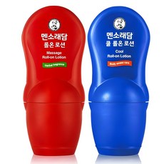 멘소래담 롤온 로션 세트 (핫 50ml + 쿨 50ml), 1세트