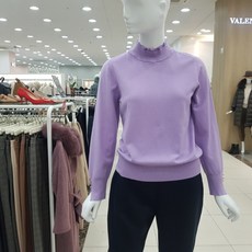 더아이잗 이중프릴넥니트(IK2M1PO79-800)