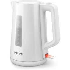 LED 라이트가 있는 필립스 HD9318/00 플라스틱 주전자 용량 1.7 L 화이트 컬러