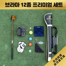 브라마 파크골프채 CP-02 프리미엄 12종 세트 파크골프 입문자용 01. 85cm 01. 블랙 02. 여성용 상품 이미지