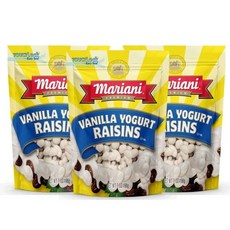 Mariani 바닐라 요거트 건포도 1134g4온스 3팩 미국직구, 1) 바닐라 요거트 건포도 4.5 Ounce Pack
