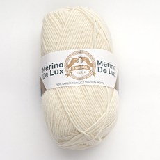 삼남뜨개실 메리노디럭스 10+1 울실 의류실 목도리실 겨울실, Merino DeLux, 01 아이보리, 1개