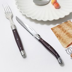 까르투하 블랙우드 커트러리 디너나이프1p, 단품, 1개