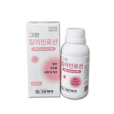 그린제약 그린 칼라민로션100ml 땀띠 벌레 화상 습진 피부진정 의약외품 로션 화상부염 햇볕탄곳, 100ml, 4개 - 칼라민분말