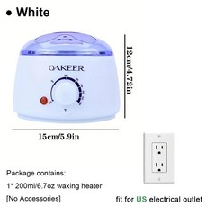 플러그 용해기 가열 냄비 제모기 콩 기계, 9.US plug 1 pot-wh.., 1개