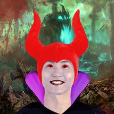 피플스파티 악마모자