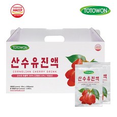 강원식품 산수유진액 80mL, 120개 건강즙/음료