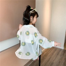 여아여름롱가디건