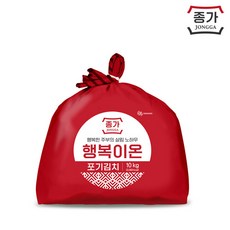 종가집김치 [종합몰] 행복이온포기김치10kg(온라인), 10kg, 1개