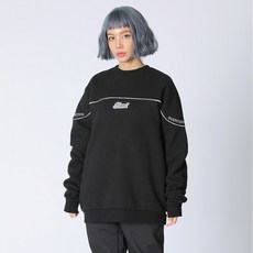 블렌트 1819 BLENT BLOCK CREWNECK BLACK 스노우보드 크루넥 티셔츠 스웻 셔츠 맨투맨
