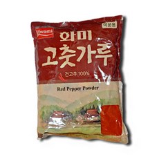 화미 특A급 미분용 고추가루 2.5kg 짬뽕 고추장 각종요리, 개당