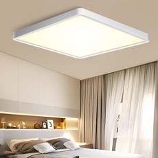 30.5cm(12인치) 24W 정사각형 LED 천장 조명 기구 플러시 마운트 2800K 웜 화이트 LED 천장 램프 표면 장착 모던 천장 조명 침실 주방 욕실 등을 위한, Warm White