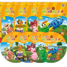 단어가 술술 읽히는 파닉스 DVD 워드 월드 1집 4종세트 WordWorld(DVD), 스크린에듀케이션