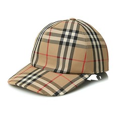 [럭셔리에비뉴] (버버리) 8026929 MH TRUCKER CAP A7026 로고 아플리케 빈티지 체크 야구 모자